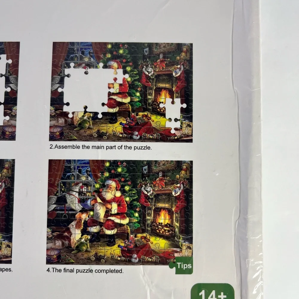 Merry‎ Christmas Santa Claus Christmas Puzzle Christmas Night
